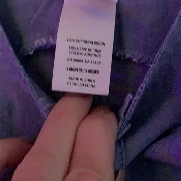 NWOT Kids romper size 9 month little me - Picture 6 of 7